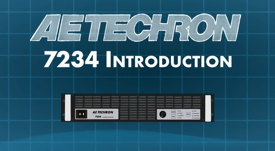 AE Techron 7234 : Up to 50 Ap/158 Vp, DC to 250 kHz, Single-Phase