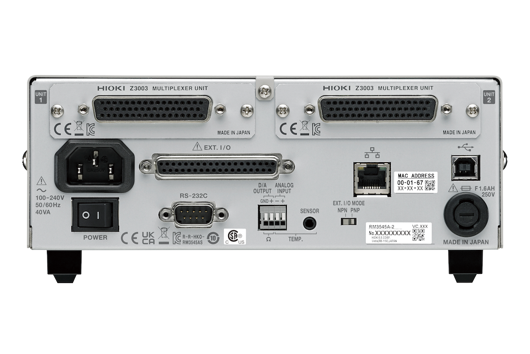 RM3545A Resistance Meter - 03