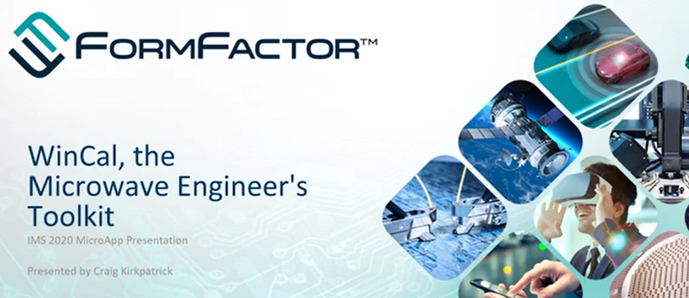 FormFactor Cascade WinCal XE Comprehensive and intuitive on-wafer RF measurement calibration software