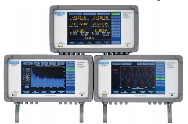 Vitrek PA900 Precision Multi-Channel Harmonic Power Analyzer