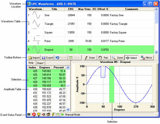 waveform editor